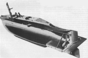 X Craft: These small submarines were were developed for attacks on specialised targets in difficult waters. 