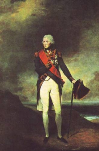 Portrait of Vice-Admiral Viscount Lord Nelson K.B., from the cover the September issue of NAVAL HISTORICAL REVIEW