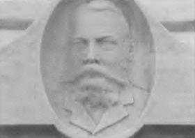 Surgeon Edward Albert Kock (1843-1901, a pioneer of Australian Naval Medicine. He received his naval commission on the 1st September, 1896 in the Queensland Defence Force (Marine) and served at Cairns. Dr. Koch had served (1872-1874) as a regimental Medical officer in the German Army in the aftermath of the Franco-Prussian War, prior to his emigration to Queensland. Photograph 1996, of his marble effigy on the Koch Memorial Foundation, Cairns.