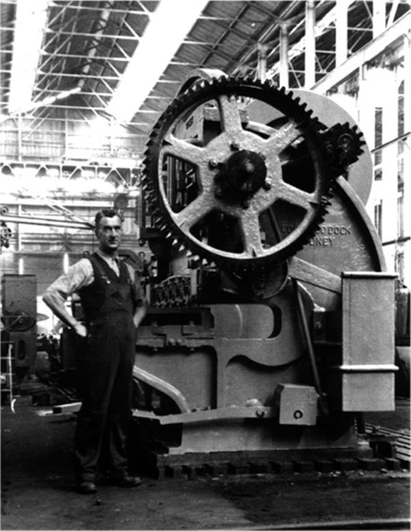 A heavy machine tool manufactured on Cockatoo Island during the 1930s